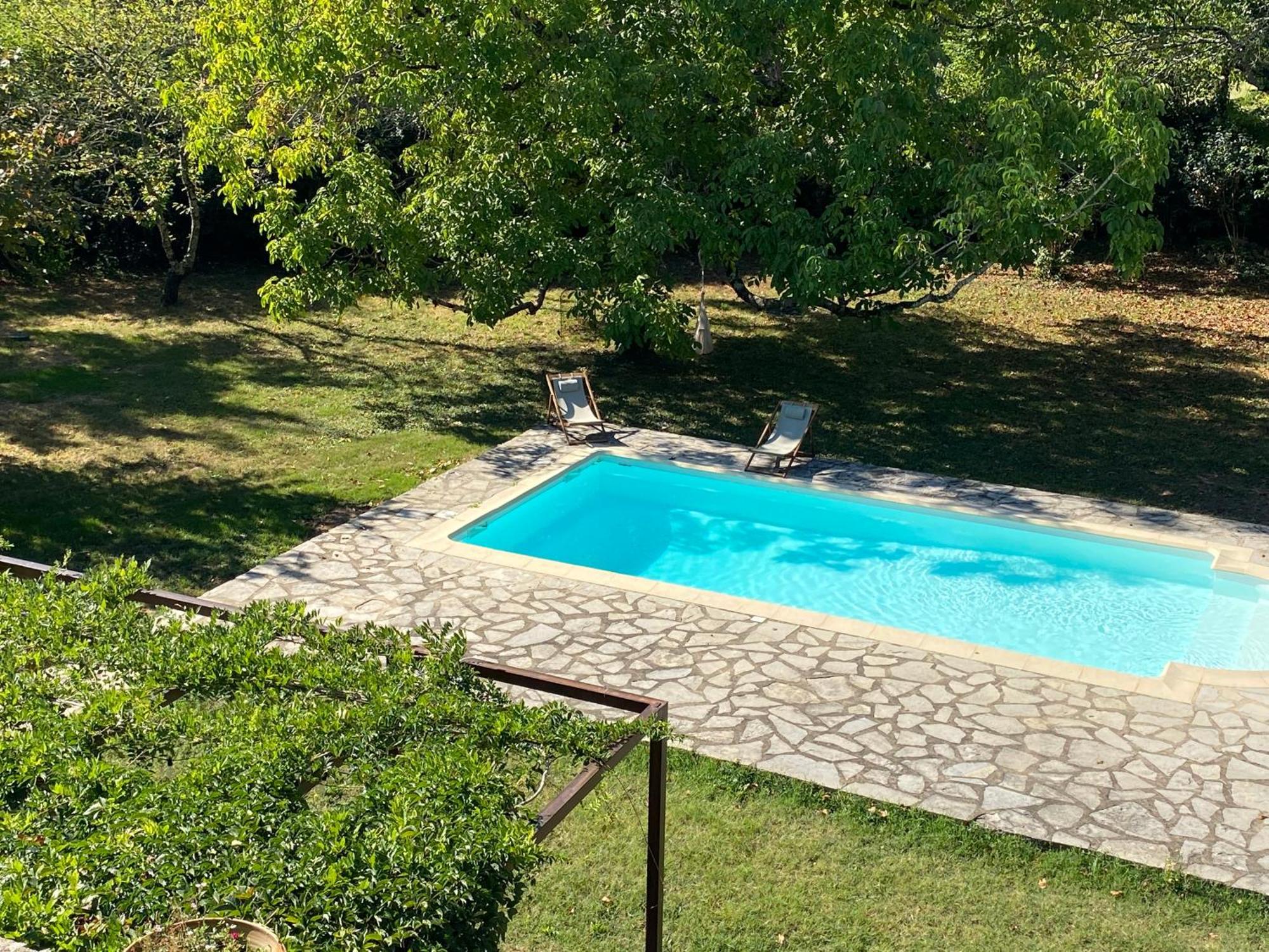 L'Auberge Du Ranc Saint Sebastien d'Aigrefeuille Exteriör bild
