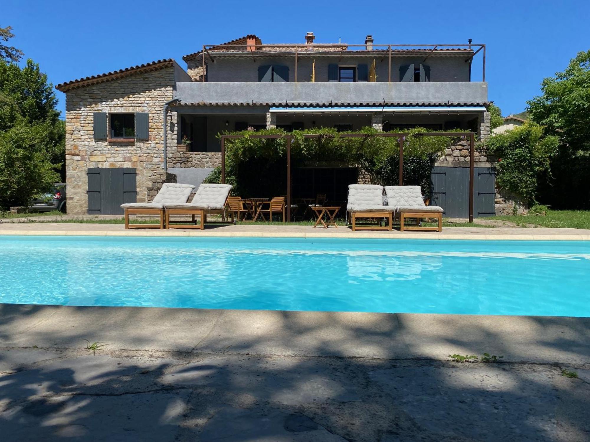 L'Auberge Du Ranc Saint Sebastien d'Aigrefeuille Exteriör bild